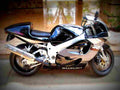 Suzuki GSX 750 2000 2 motorbike A4 Photo Print