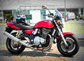 Suzuki GSX 750 2000 4 motorbike A4 Photo Print
