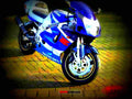 Suzuki GSX 750 2000 6 motorbike A4 Photo Print