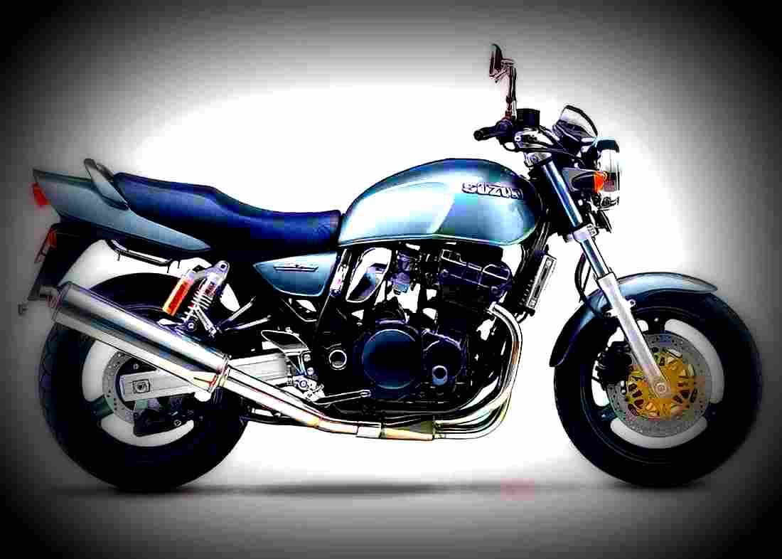Suzuki GSX 750 2001 2 motorbike A4 Photo Print