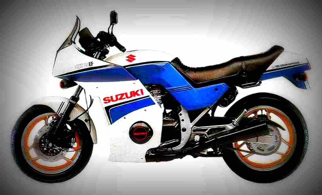 Suzuki GSX 750 EF 1987 2 motorbike A4 Photo Print