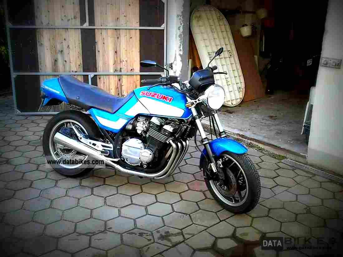 Suzuki GSX 750 EF 1987 4 motorbike A4 Photo Print