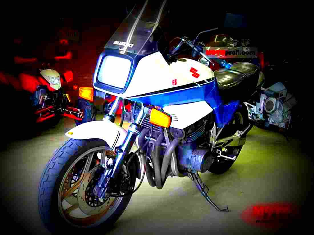 Suzuki GSX 750 ES 1984 6 motorbike A4 Photo Print