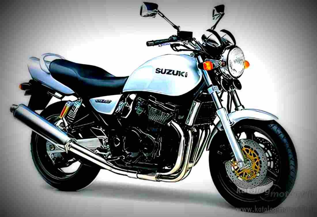 Suzuki GSX 750 F 1998 6 motorbike A4 Photo Print