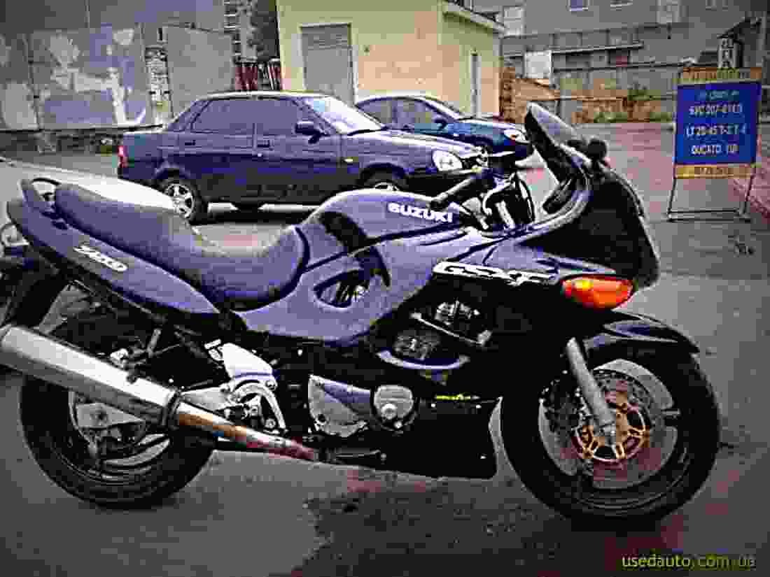 Suzuki GSX 750 F 2000 6 motorbike A4 Photo Print