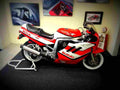 Suzuki GSX 750 F (reduced effect) 1989 1 motorbike A4 Photo Print
