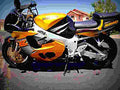 Suzuki GSX 750 FS 1995 4 motorbike A4 Photo Print