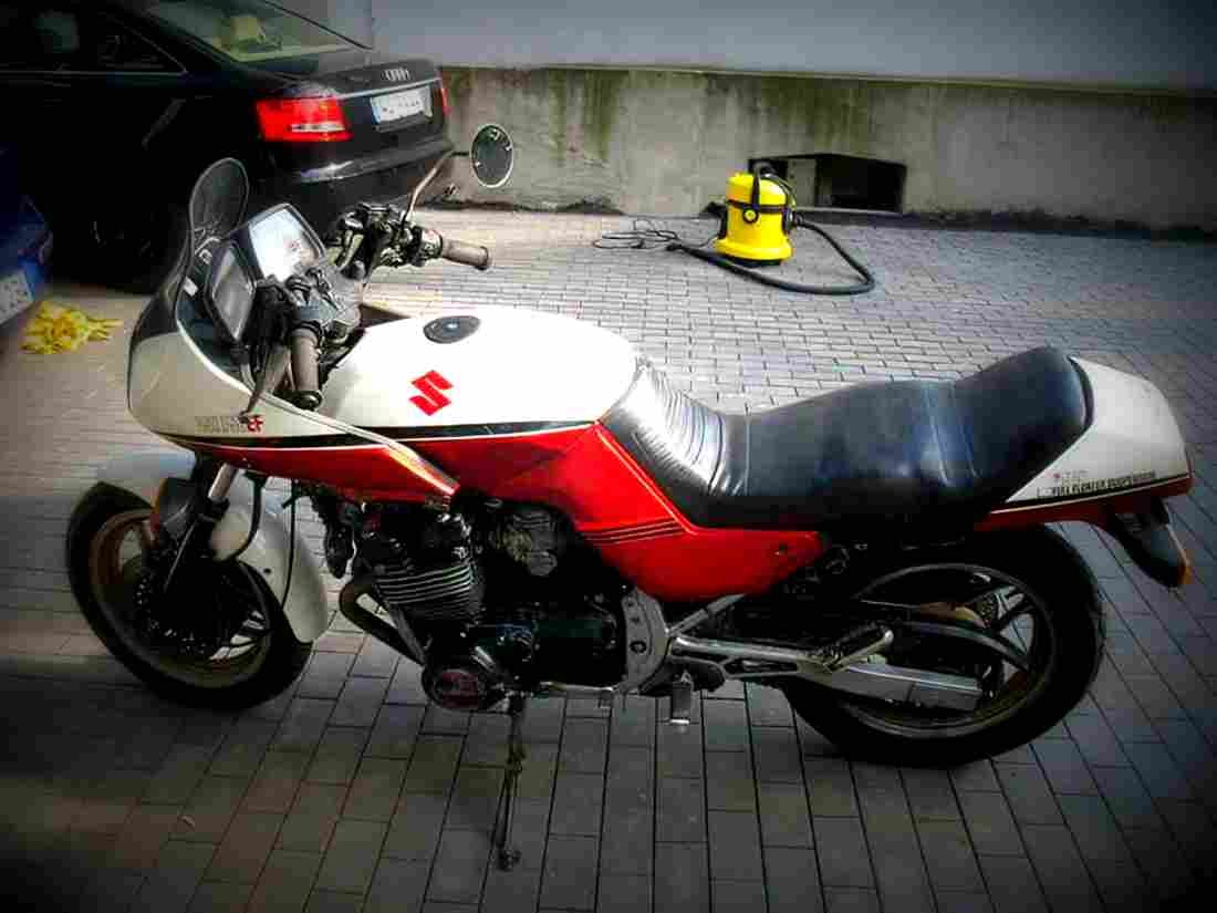 Suzuki GSX 750 L 1980 6 motorbike A4 Photo Print