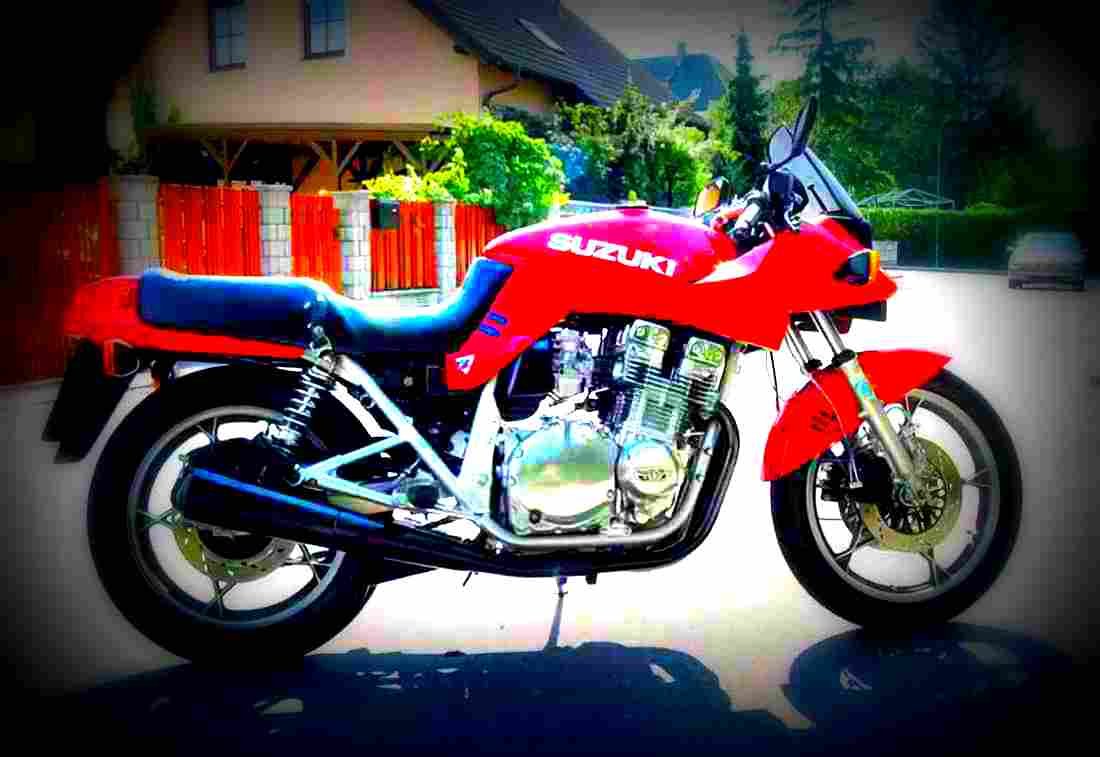Suzuki GSX 750 S Katana 1982 6 motorbike A4 Photo Print