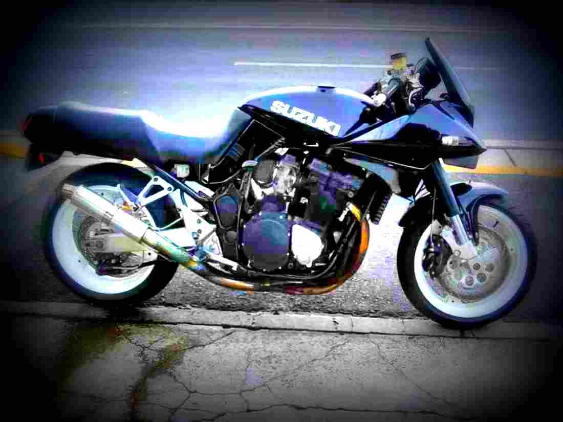 Suzuki GSX 750 S Katana 1983 1 motorbike A4 Photo Print