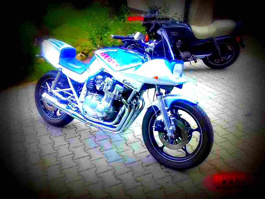 Suzuki GSX 750 S Katana 1984 5 motorbike A4 Photo Print