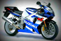 Suzuki GSX R 1000 2002 1 motorbike A4 Photo Print