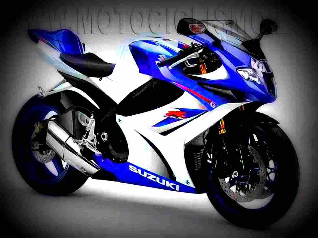 Suzuki GSX R 1000 2002 2 motorbike A4 Photo Print