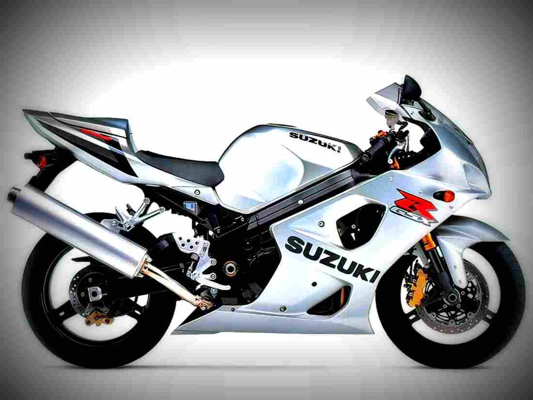 Suzuki GSX R 1000 2003 3 motorbike A4 Photo Print