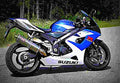 Suzuki GSX R 1000 2003 5 motorbike A4 Photo Print
