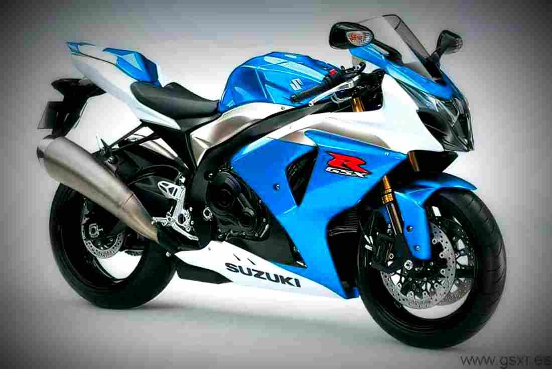 Suzuki GSX R 1000 2009 3 motorbike A4 Photo Print