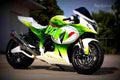 Suzuki GSX R 1000 2009 4 motorbike A4 Photo Print