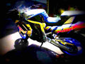 Suzuki GSX R 1100 1992 2 motorbike A4 Photo Print