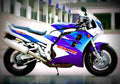 Suzuki GSX R 1100 1996 6 motorbike A4 Photo Print