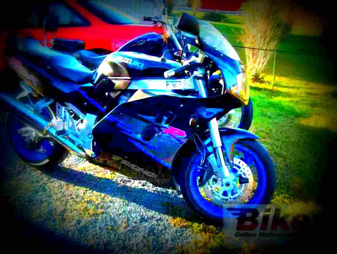 Suzuki GSX R 1100 WR 1994 1 motorbike A4 Photo Print