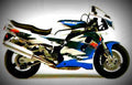 Suzuki GSX R 1100 WS 1995 1 motorbike A4 Photo Print