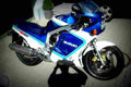 Suzuki GSX R 1100 (reduced effect) 1987 3 motorbike A4 Photo Print