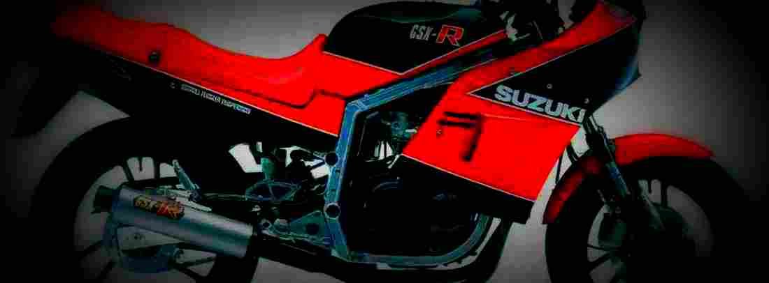 Suzuki GSX R 400 1984 5 motorbike A4 Photo Print