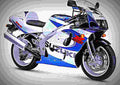 Suzuki GSX R 600 1999 1 motorbike A4 Photo Print