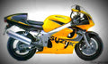Suzuki GSX R 600 1999 3 motorbike A4 Photo Print