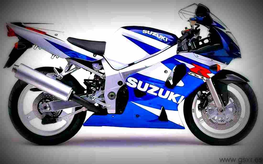 Suzuki GSX R 600 2003 1 motorbike A4 Photo Print