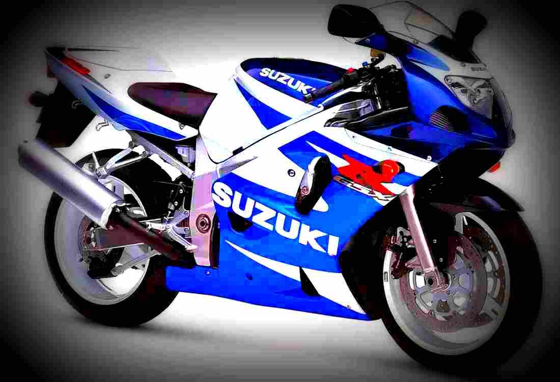 Suzuki GSX R 600 2003 4 motorbike A4 Photo Print