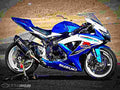 Suzuki GSX R 600 2009 2 motorbike A4 Photo Print