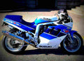 Suzuki GSX R 750 1990 4 motorbike A4 Photo Print