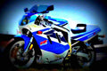Suzuki GSX R 750 1991 2 motorbike A4 Photo Print