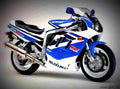 Suzuki GSX R 750 1991 4 motorbike A4 Photo Print