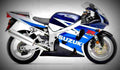 Suzuki GSX R 750 1997 4 motorbike A4 Photo Print