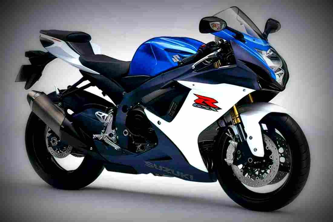Suzuki GSX R 750 1998 1 motorbike A4 Photo Print