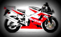 Suzuki GSX R 750 2001 1 motorbike A4 Photo Print