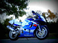 Suzuki GSX R 750 2002 6 motorbike A4 Photo Print