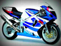 Suzuki GSX R 750 2003 1 motorbike A4 Photo Print