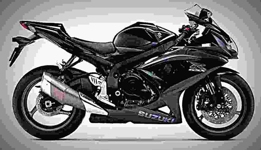 Suzuki GSX R 750 2009 3 motorbike A4 Photo Print