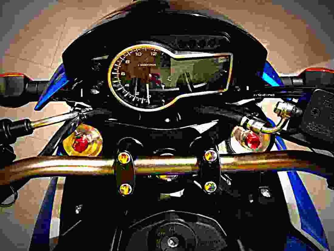 Suzuki GSX R 750 Special Edition (reduced effect) 1987 2 motorbike A4 Photo Print