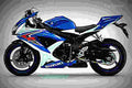 Suzuki GSX R 750 W 1992 5 motorbike A4 Photo Print