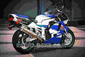Suzuki GSX R 750 W 1994 3 motorbike A4 Photo Print
