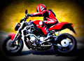 Suzuki GSX R 750 W (reduced effect) 1992 5 motorbike A4 Photo Print