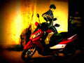 Suzuki GSX R 750 W (reduced effect) 1992 6 motorbike A4 Photo Print