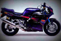 Suzuki GSX R 750 WS 1995 4 motorbike A4 Photo Print