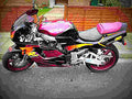 Suzuki GSX R 750 WS 1995 5 motorbike A4 Photo Print