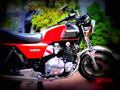 Suzuki GSX R 750 (reduced effect) 1985 4 motorbike A4 Photo Print