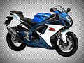 Suzuki GSX R 750 (reduced effect) 1987 1 motorbike A4 Photo Print